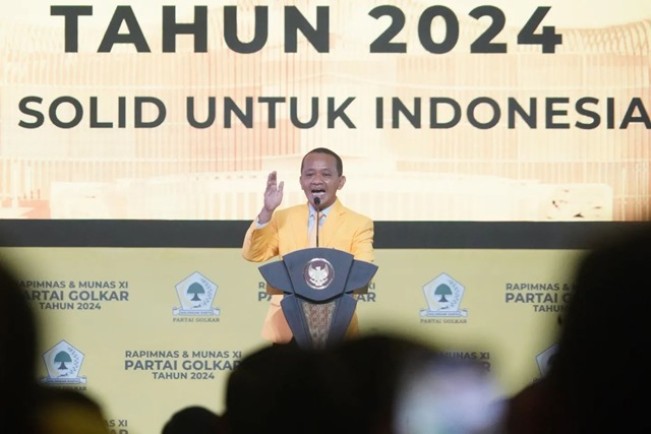 Ketum Partai Golkar Bahlil Lahadalia. [instagram]